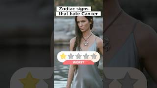Zodiac signs that hate cancer