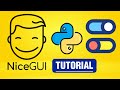 Toggle Element - Python NiceGUI Tutorial 4