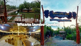 WISATA DI TEPIAN SUNGAI DAN HUTAN NIPA || GAZEBO APUNG || WISATA MAROS