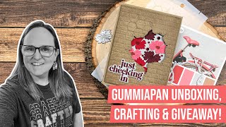 Gummiapan Interactive LIVEstream 🔴 Unboxing, Live Crafting \u0026 Giveaway Details