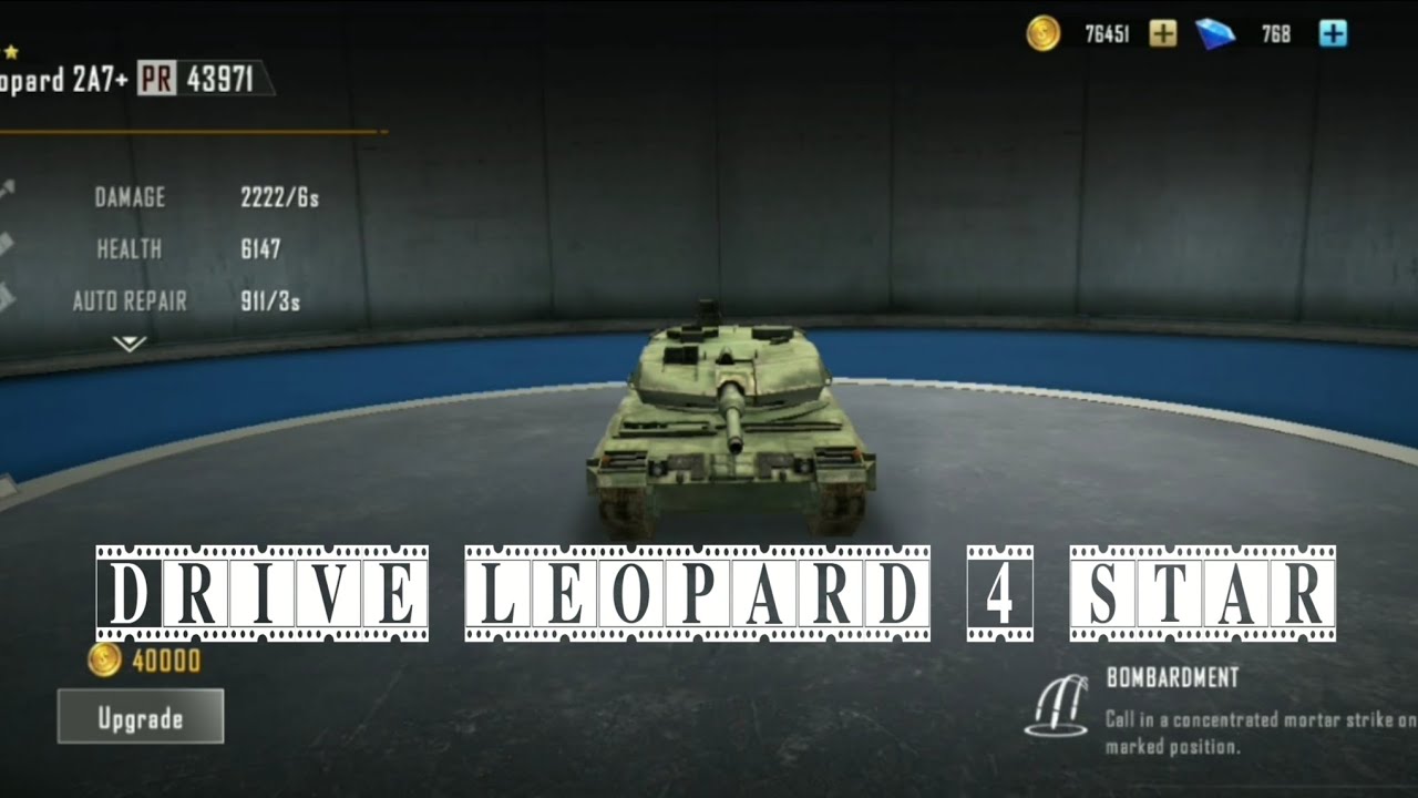 Tank Firing Uji Kemampuan Tank Leopard Bintang 4 Level 1 Youtube