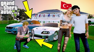 ATEŞ HIZ CANAVARI SUPRA İLE BMW İLE ANAHTARINA YARIŞIYOR!(ADAM AĞLADI!!)😏 - GTA 5