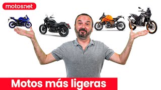 🪽 Las motos más ligeras por categorías / Ranking / Pesos pluma / motos.net