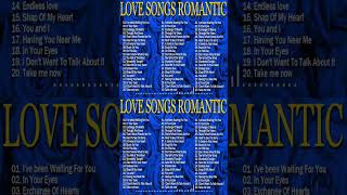 Greates Relaxing Love Songs 80's 90's - Love Songs Of All Time Playlist - Old Love Songs