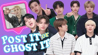 Stray Kids Rate Each Other's WILD Fashion Choices | Post It or Ghost It | Sevent