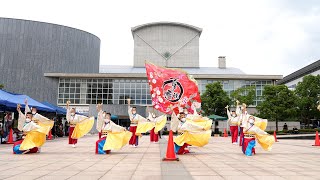 こまつ華舞妓 @ YOSAKOIソーラン日本海 加賀会場 (小松駅前噴水広場) 2021-07-10T14:10