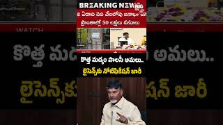 AP New Liquor Policy Notification Release : కొత్త మద్యం పాలసీ అమలు..లైసెన్స్‌కు నోటిఫికేషన్ జారీ