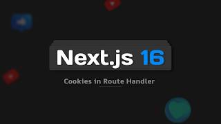 Next.js 16 Full Course #43: Cookies in Route Handler in Next.js | Hindi