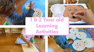Learning Activities for 1-2 year olds: June 2021