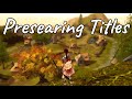 All Titles in Presearing and how to get them