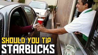 Tip At Starbucks Drive Through?