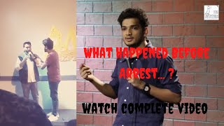 Full Video Before Comedian Munawar Faruqui's Arrest, Indore