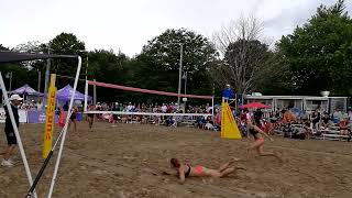 WBV Nationals Law-Heese/Sorra vs Belanger/Monkhouse 8/18/24 Women's Gold Finals (Game 3)