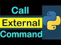 How to call an external command from within a Python script?
