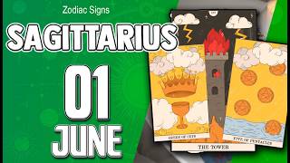 🚨𝐀 𝐃𝐀𝐍𝐆𝐄𝐑𝐎𝐔𝐒 𝐓𝐑𝐀𝐏 𝐈𝐒 𝐂𝐎𝐌𝐈𝐍𝐆 ❗𝐁𝐄𝐖𝐀𝐑𝐄❗ sagittarius ♐ HOROSCOPE FOR TODAY JUNE 1 2026 🔮 HOROSCOPE DAILY