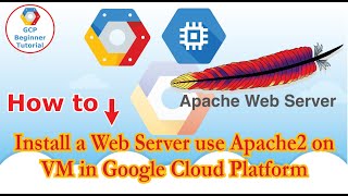 🔴 How to install a Web Server use apache2 on VM in Google Cloud Platform | GCP Beginner Tutorial
