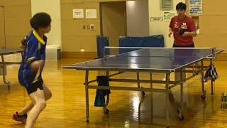 【卓球】無慈悲なスマッシュ🏓 #Shorts