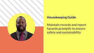 Industrial Housekeeping Checklist with eAuditor