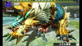 【MHXX】G★4 獰猛化 ジンオウガ VS 大剣 ストライカー 7'57''51