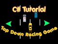 How to make a top down car racing game in windows form with C#