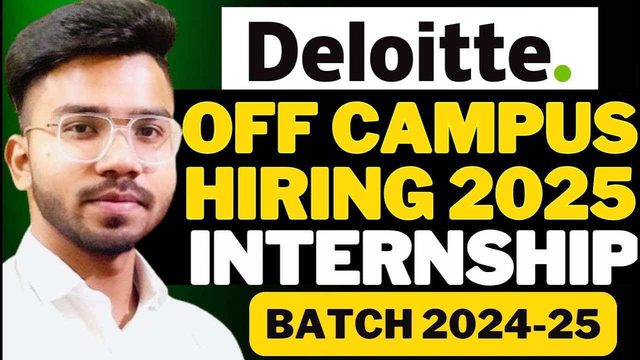 Deloitte Qualcomm Biggest Hiring Announced Off Campus Drive For 2025