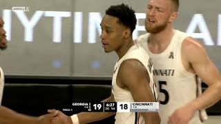 Men's Basketball Highlights: Cincinnati 73, Georgia 68