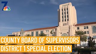 Politically Speaking | Voters to fill District 1 supervisor seat in special election | NBC 7