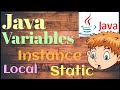 Local, Static and Instance variable in Java | Learn Coding |variables in Java | Java Tutorial #java
