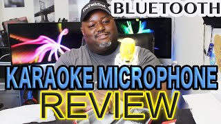 BONAOK Bluetooth Karaoke Microphone Unboxing \u0026 Review - Mic with Speaker