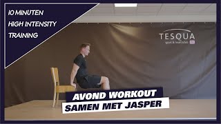 Tesqua TV: High intensity workout met Jasper