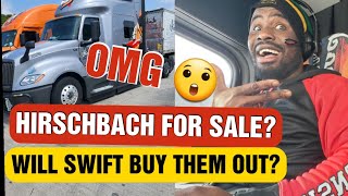 Hirschbach and Swift Transportation? merger? #hirschbach #swifttransportation