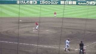 2015 /5/23  楽天の安楽が甲子園に帰ってきた