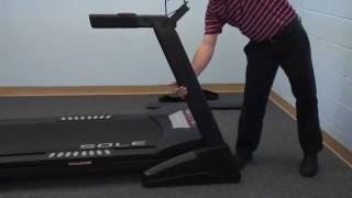 Sole Folding Treadmill Assembly Step 2/8