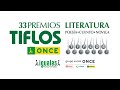 33 Premios TIFLOS de Literatura | ONCE