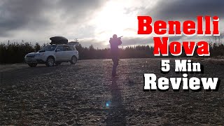 Benelli Nova 12 Gauge Pump Shotgun: 5 Minute Gun Review