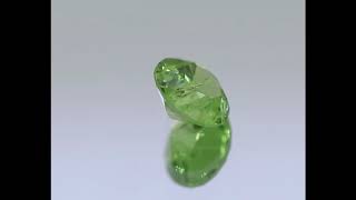 TSAVORITE GARNET ROUND LIGHT APPLE GREEN 1 34 CARAT TGN00054