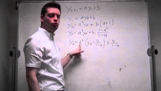 First order linear difference equations