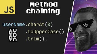 Method chaining in JavaScript ⛓️【1 minute】