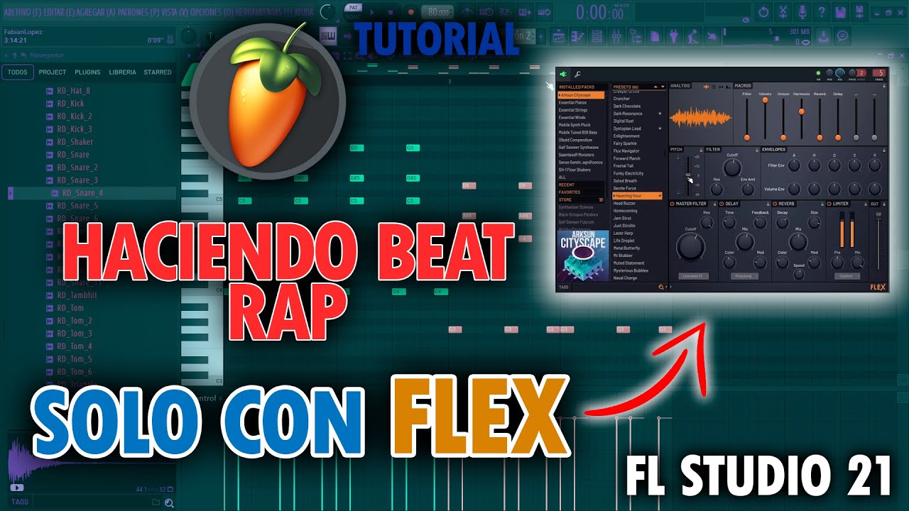 Como Hacer Beat Rap Con Un Solo Plugin En Fl Studio 20 - Fl Studio 21 ...