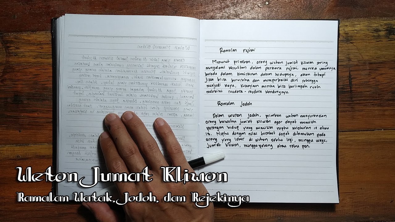 Weton Minggu Wage Menurut Primbon Jawa Perhitungan Weton