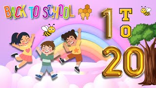 1 to 20 Number Speaking | Cartoon | Video for Kids | Nursery Rhymes | Kids Song