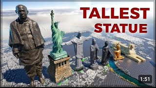 World Tallest statue size comparison / 🗽Tallest statues in the world