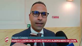 Reggio Calabria: Iniziati i lavori del nuovo istituto alberghiero di Locri