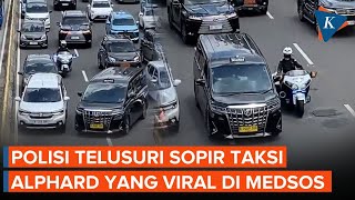 Polisi Telusuri Sopir Alphard Viral Usai Insiden dengan Patwal RI 36