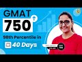 GMAT 750 | Top 2% Score in 5 weeks | V42 Powered by Process