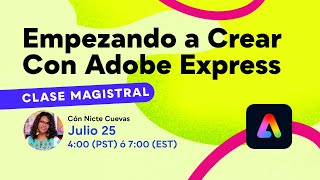 Empezando a Crear Con Adobe Express