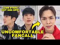 Staff cuts off SEVENTEEN’s Wonwoo when he mentions Jun & Vernon’s “uncomfortable” fancall??  #kpop