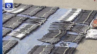 Customs Hands Over 1,599 Seized Arms To NSA Office