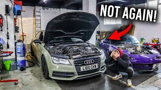 THE AUDI IS F**KED.... again.