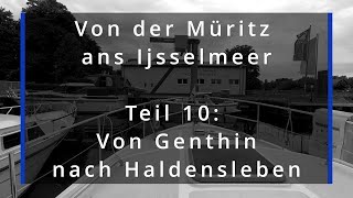 Von Genthin über den Mittellandkanal nach Haldensleben (Von der Müritz ans Ijsselmeer Teil 10)